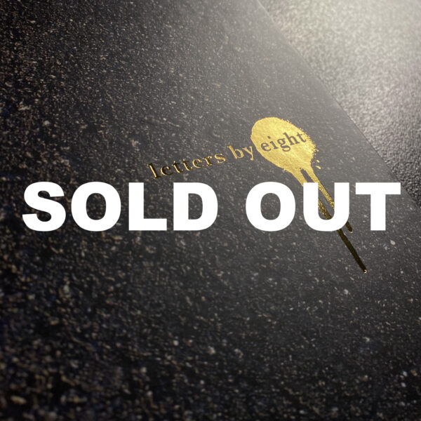 Pierfranceso Eigh - Macko Tattoo - letters - sold out